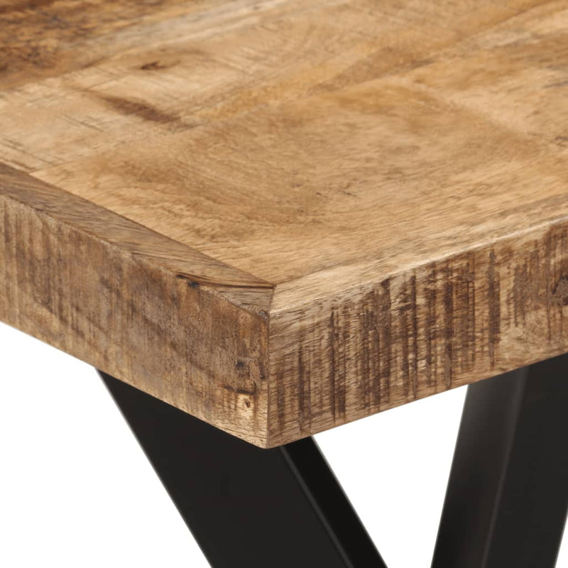 vidaXL tömör mangófa étkezőasztal 110 x 55 x 75 cm