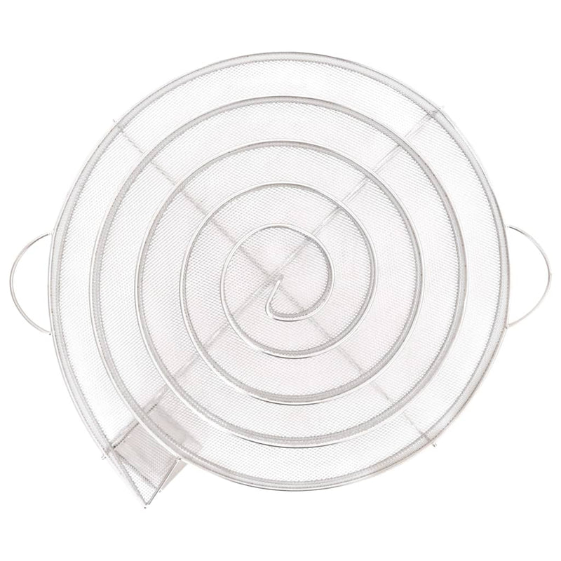 vidaXL kerek rozsdamentes acél hidegfüst-generátor 33,5 cm