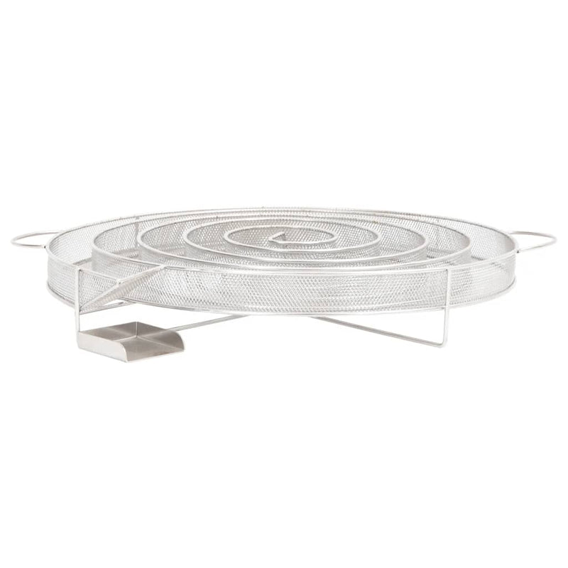 vidaXL kerek rozsdamentes acél hidegfüst-generátor 33,5 cm