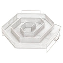 vidaXL 6 oldalas rozsdamentes acél hidegfüst-generátor 22,5 cm