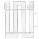 vidaXL 4 oldalas rozsdamentes acél hidegfüst-generátor 22,5 cm