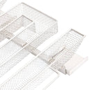 vidaXL 4 oldalas rozsdamentes acél hidegfüst-generátor 22,5 cm