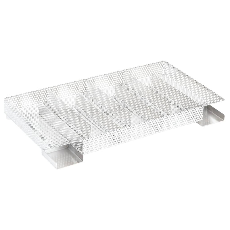 vidaXL rozsdamentes acél 8 kamrás hidegfüst-generátor 35 cm