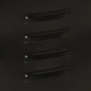 vidaXL vas és tömör mangófa fürdőszobai szekrény 40 x 27 x 90 cm