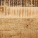 vidaXL vas és tömör mangófa fürdőszobai mosdószekrény 55 x 35 x 60 cm