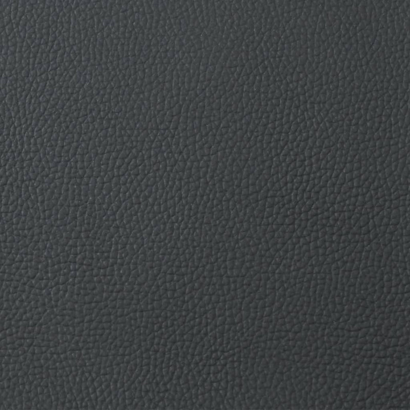 vidaXL fekete valódi bőr kagylófotel