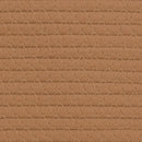 vidaXL 2 db barna és fehér pamut tárolókosár Ø24 x 18 cm
