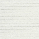 vidaXL 2 db szürke és fehér pamut tárolókosár Ø28 x 28 cm