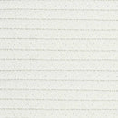 vidaXL 2 db bézs és fehér pamut tárolókosár Ø28 x 28 cm