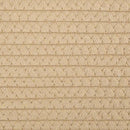 vidaXL bézs és fehér pamut tárolókosár Ø40 x 35 cm