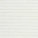 vidaXL barna-fehér pamut szennyeskosár Ø55 x 36 cm