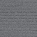 vidaXL szürke-fehér pamut szennyeskosár Ø60 x 36 cm