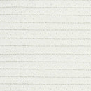 vidaXL szürke-fehér pamut szennyeskosár Ø60 x 36 cm