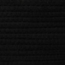 vidaXL fekete-fehér pamut tárolókosár Ø49 x 65 cm