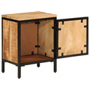 vidaXL tömör mangófa éjjeliszekrény 40 x 30 x 52,5 cm