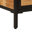 vidaXL tömör mangófa éjjeliszekrény 40 x 30 x 52,5 cm