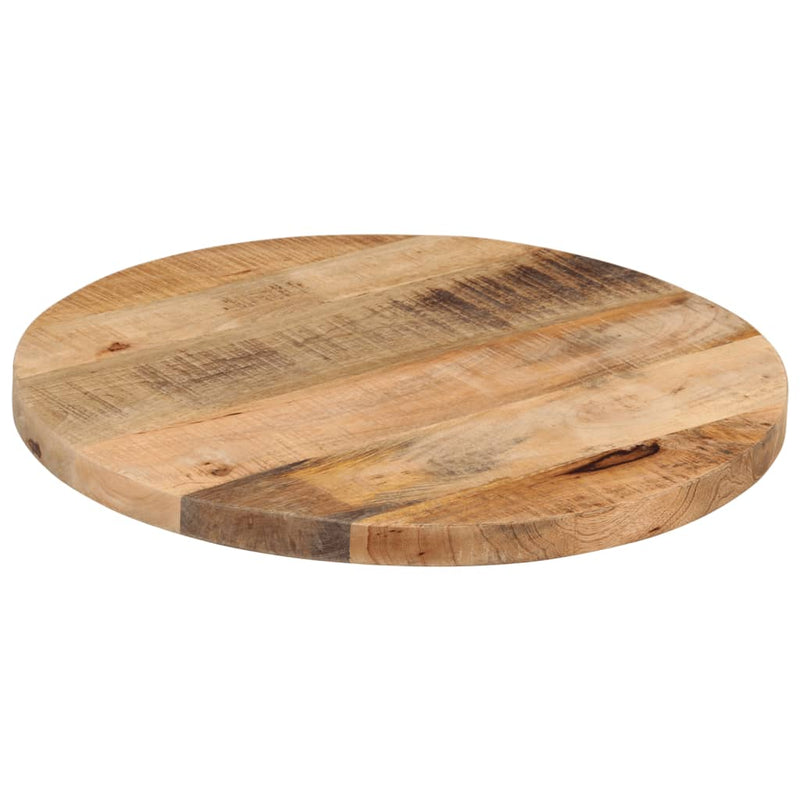 vidaXL tömör nyers mangófa kerek asztallap Ø40 x 3,8 cm