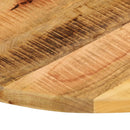 vidaXL tömör nyers mangófa kerek asztallap Ø90 x 2,5 cm