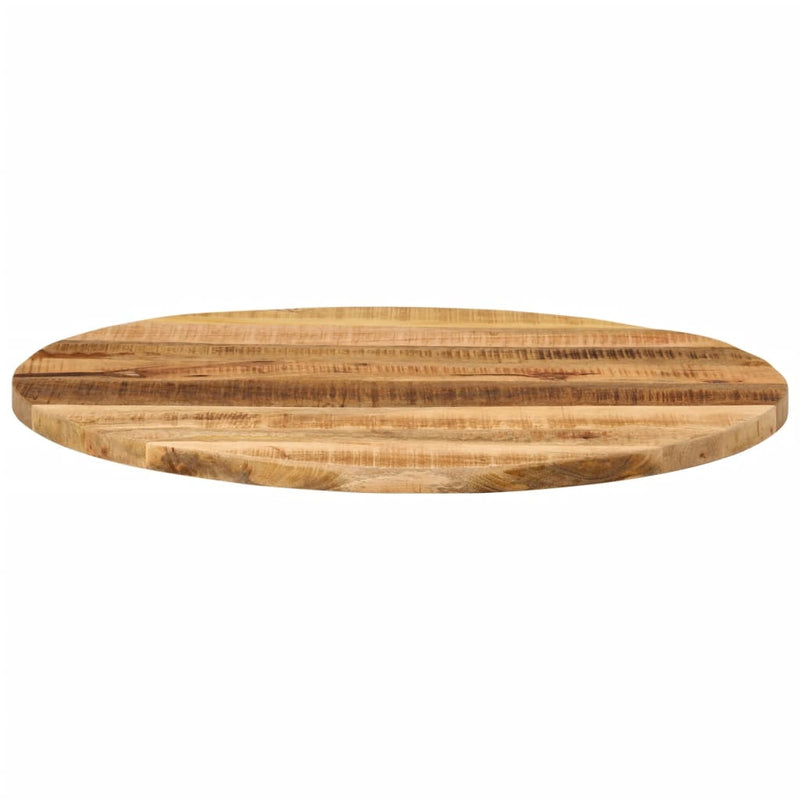 vidaXL tömör nyers mangófa kerek asztallap Ø90 x 3,8 cm