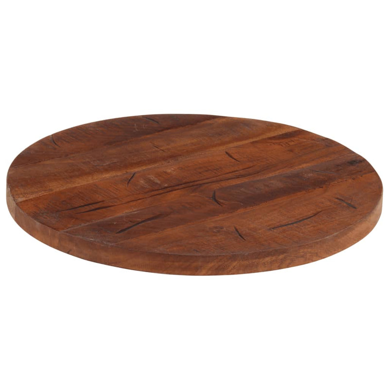vidaXL tömör újrahasznosított fa kerek asztallap Ø60 x 3,8 cm