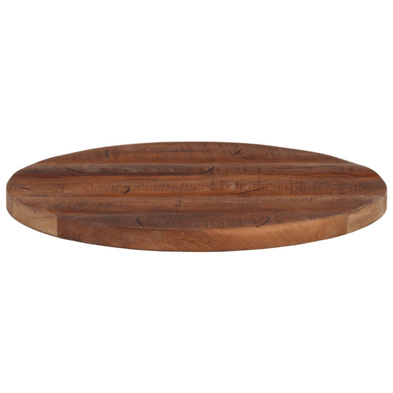 vidaXL tömör újrahasznosított fa kerek asztallap Ø60 x 3,8 cm