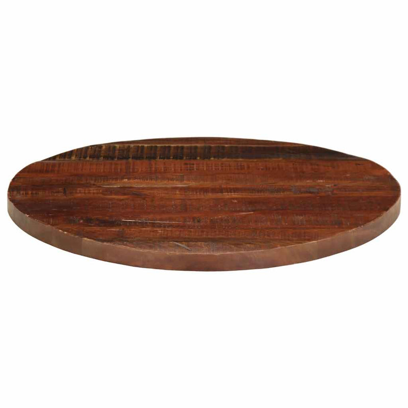 vidaXL tömör újrahasznosított fa kerek asztallap Ø70 x 3,8 cm