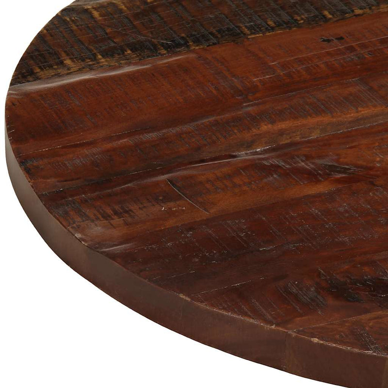 vidaXL tömör újrahasznosított fa kerek asztallap Ø70 x 3,8 cm