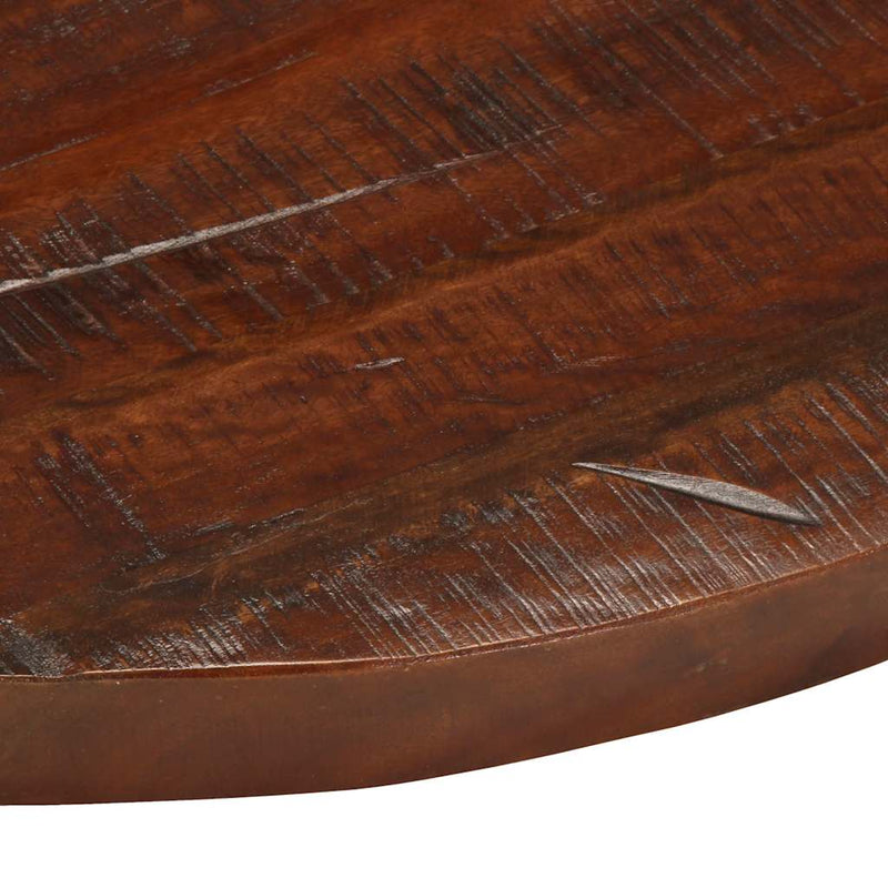 vidaXL tömör újrahasznosított fa kerek asztallap Ø90 x 3,8 cm
