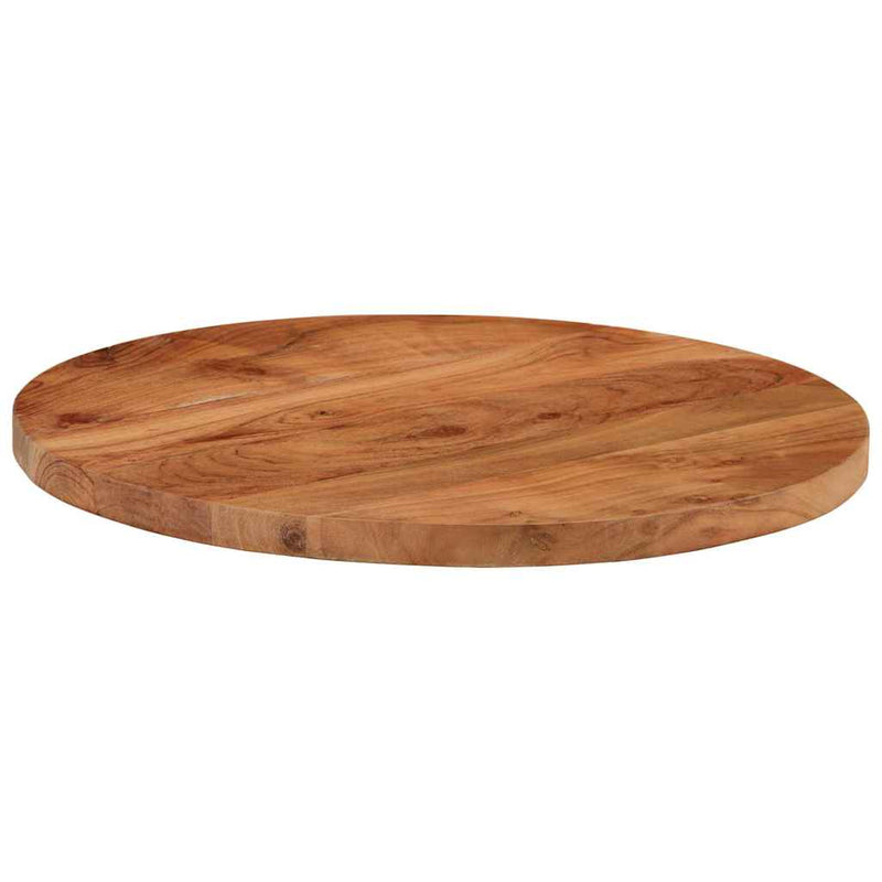 vidaXL tömör akácfa kerek asztallap Ø40 x 3,8 cm