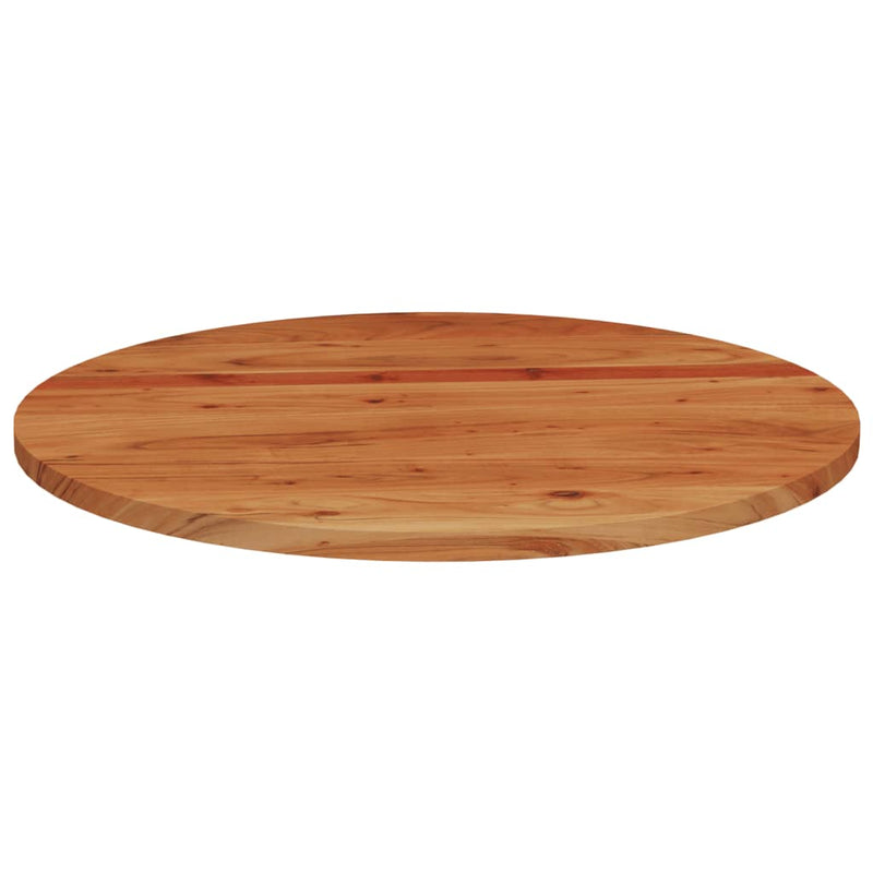 vidaXL tömör akácfa kerek asztallap Ø70 x 3,8 cm