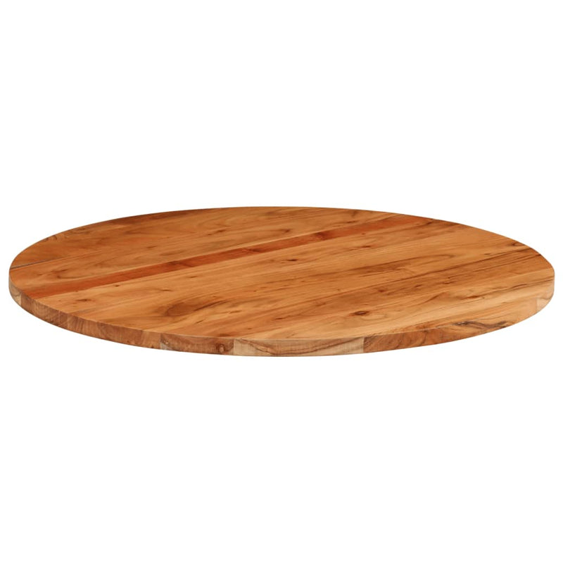 vidaXL tömör akácfa kerek asztallap Ø90 x 3,8 cm