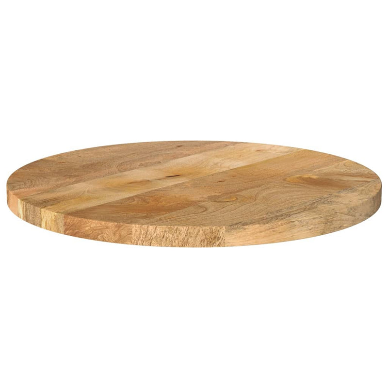 vidaXL tömör mangófa kerek asztallap Ø50 x 2,5 cm