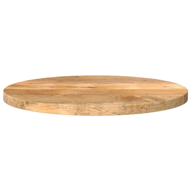 vidaXL tömör mangófa kerek asztallap Ø50 x 2,5 cm