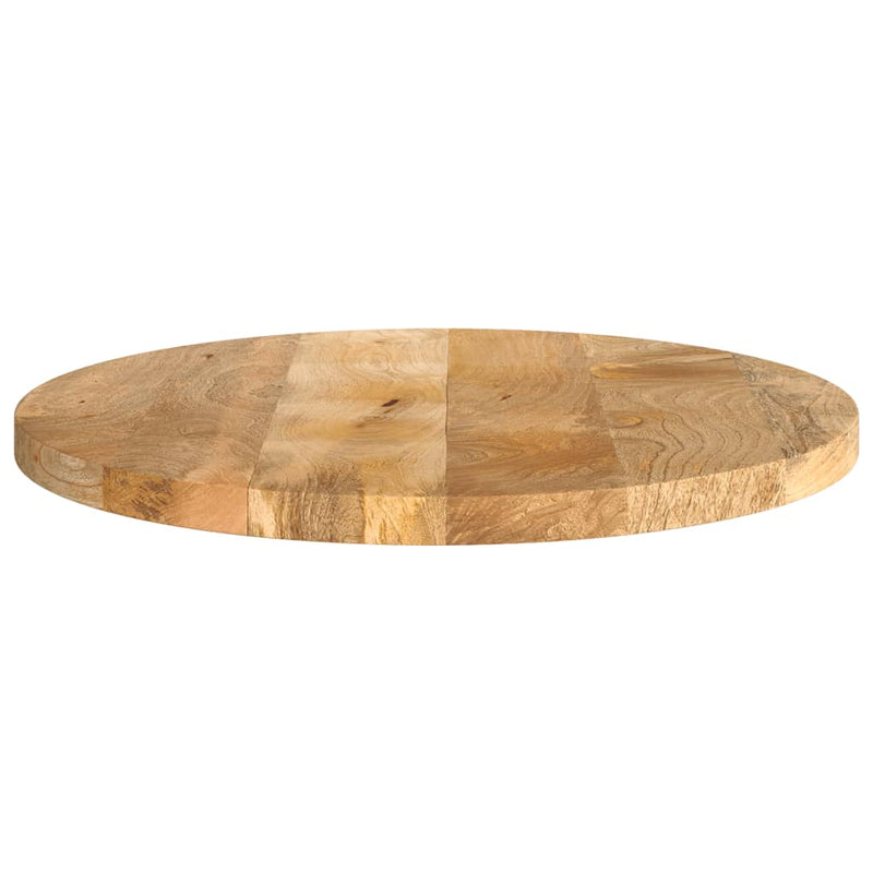vidaXL tömör mangófa kerek asztallap Ø60 x 2,5 cm