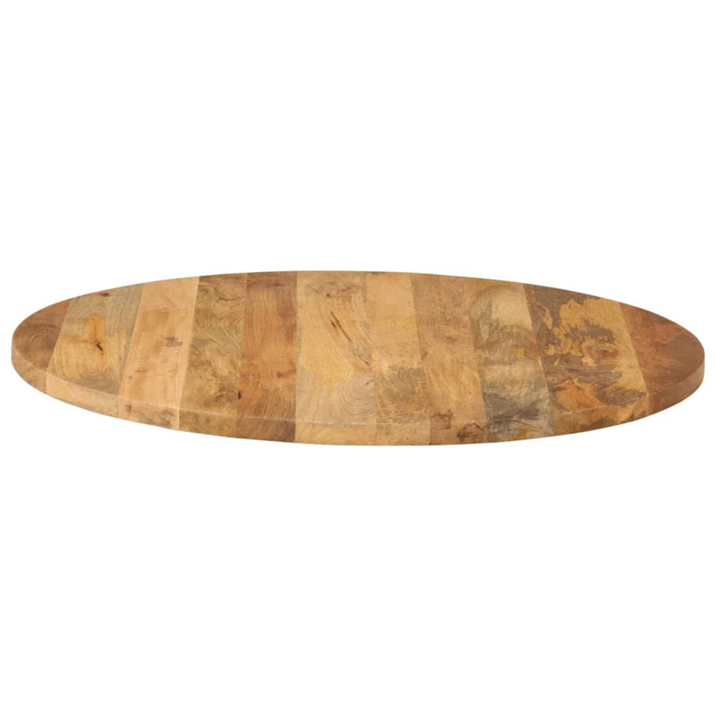 vidaXL tömör mangófa kerek asztallap Ø80 x 2,5 cm
