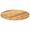 vidaXL tömör mangófa kerek asztallap Ø90 x 3,8 cm