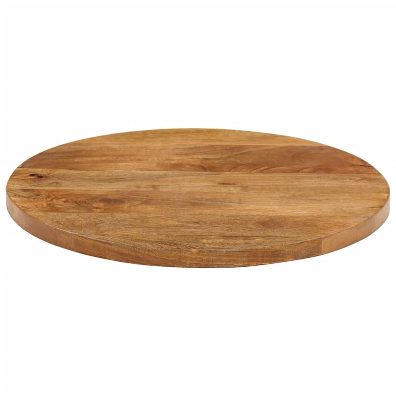 vidaXL tömör mangófa kerek asztallap Ø40 x 2,5 cm