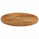 vidaXL tömör mangófa kerek asztallap Ø60 x 3,8 cm