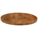 vidaXL tömör mangófa kerek asztallap Ø60 x 3,8 cm