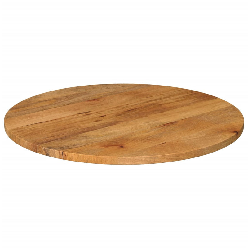 vidaXL tömör mangófa kerek asztallap Ø70 x 2,5 cm