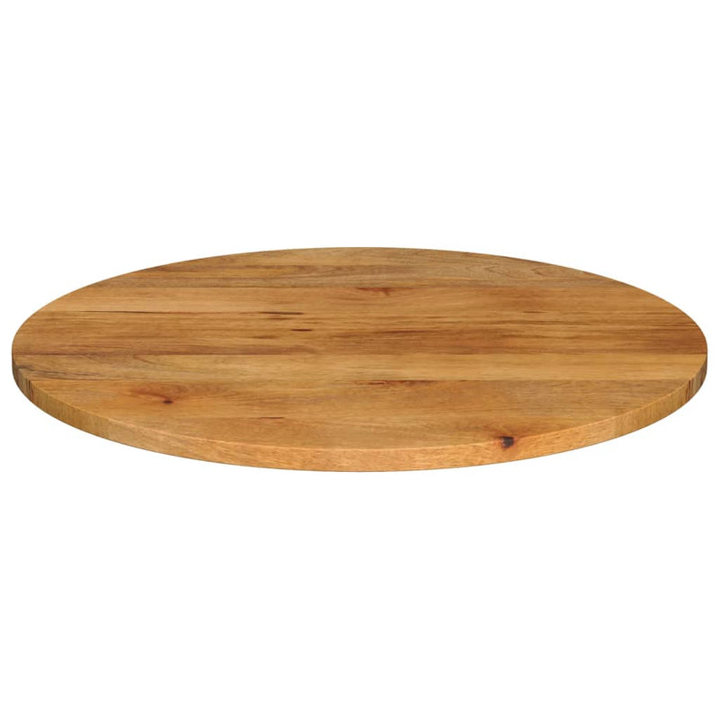 vidaXL tömör mangófa kerek asztallap Ø70 x 2,5 cm