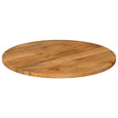 vidaXL tömör mangófa kerek asztallap Ø80 x 2,5 cm