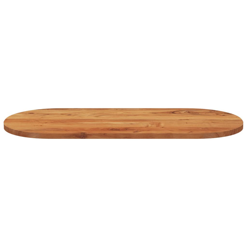 vidaXL tömör akácfa ovális asztallap 90 x 40 x 3,8 cm