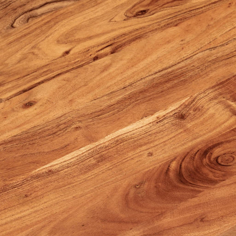 vidaXL tömör akácfa ovális asztallap 100 x 50 x 3,8 cm