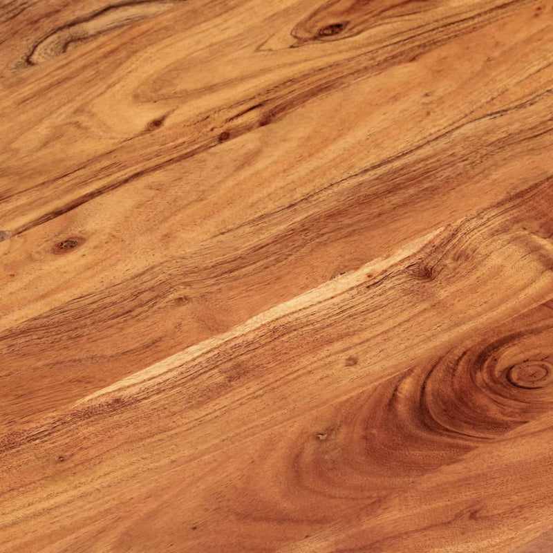 vidaXL tömör akácfa ovális asztallap 140 x 50 x 3,8 cm