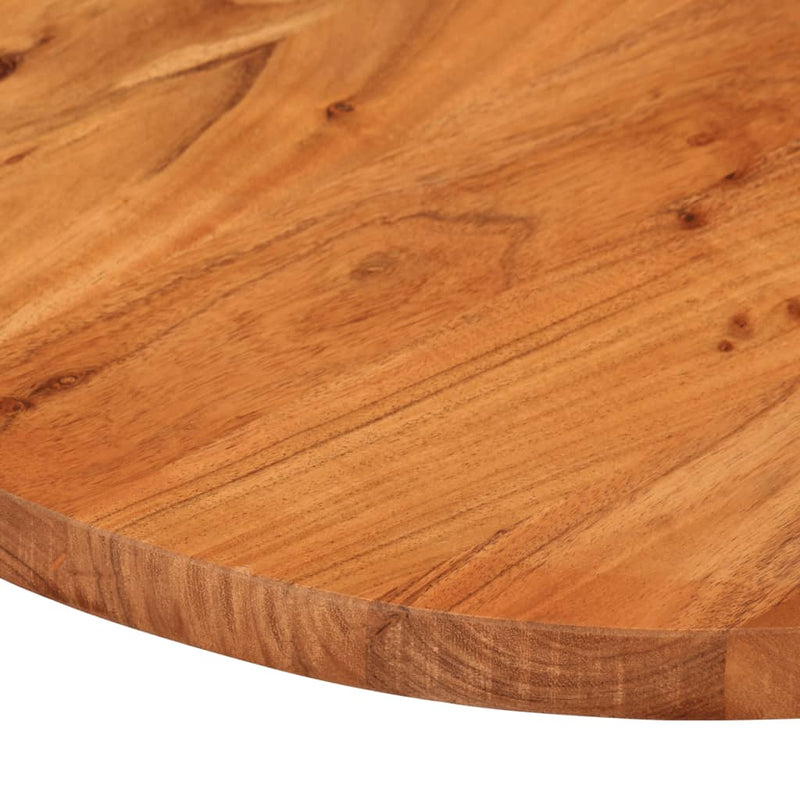 vidaXL tömör akácfa ovális asztallap 120 x 60 x 3,8 cm