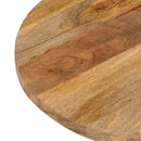 vidaXL tömör mangófa ovális asztallap 90 x 40 x 2,5 cm
