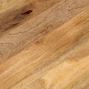 vidaXL tömör mangófa ovális asztallap 90 x 40 x 2,5 cm