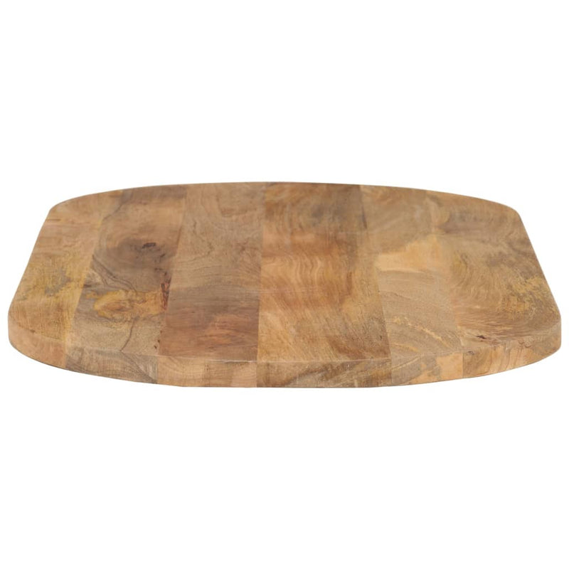 vidaXL tömör mangófa ovális asztallap 100 x 40 x 2,5 cm