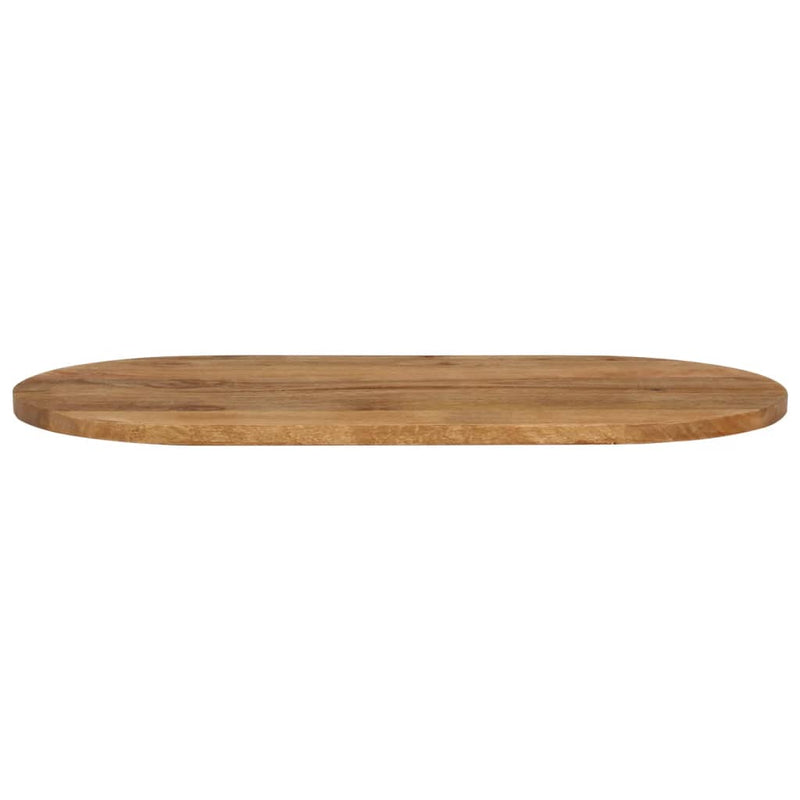 vidaXL tömör mangófa ovális asztallap 100 x 40 x 2,5 cm